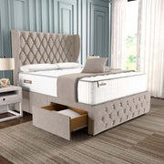 Monaco Wingback Divan Bed