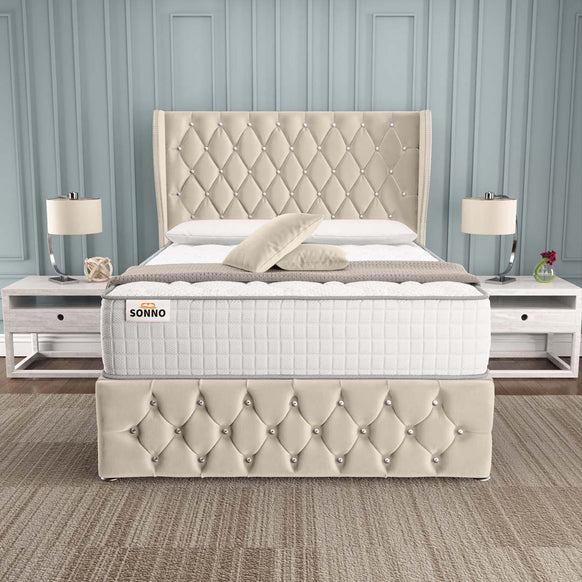 Monaco Wingback Divan Bed