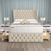 Monaco Wingback Divan Bed