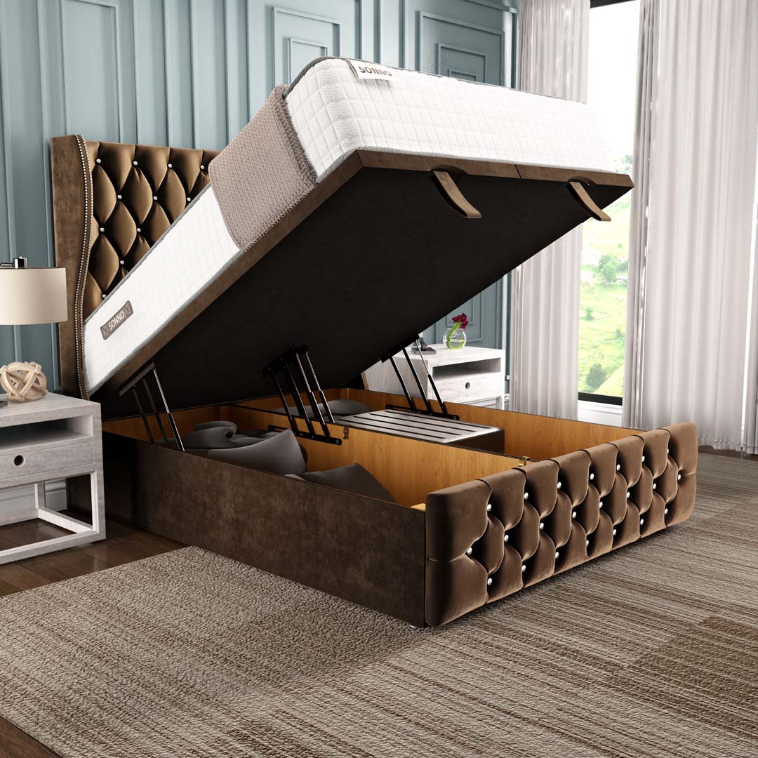 Monaco Ottoman Divan Bed