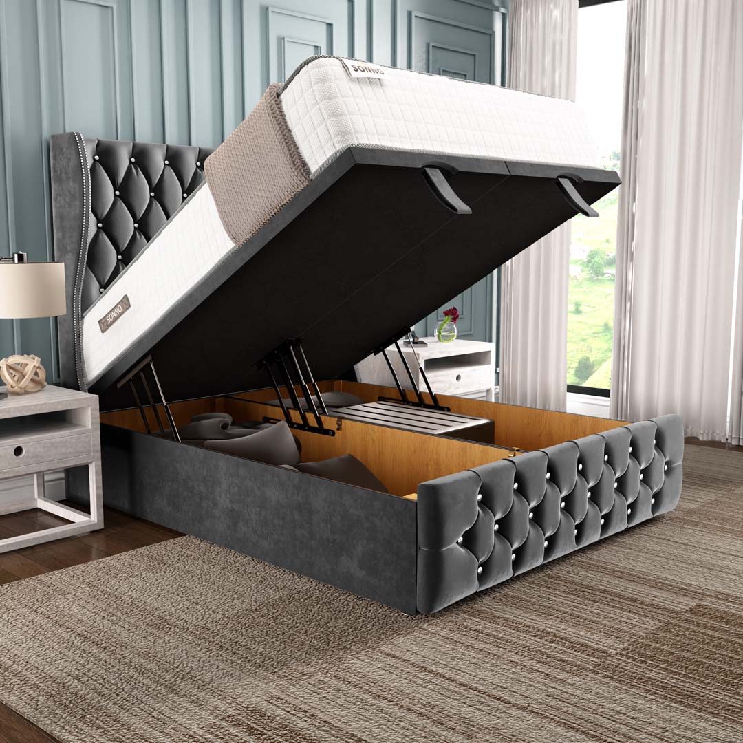 Monaco Ottoman Divan Bed