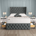 Monaco Wingback Divan Bed