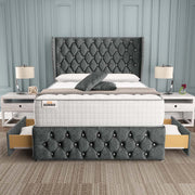 Monaco Wingback Divan Bed