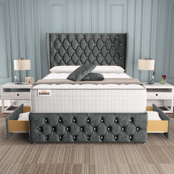 Monaco Wingback Divan Bed