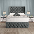Monaco Wingback Divan Bed