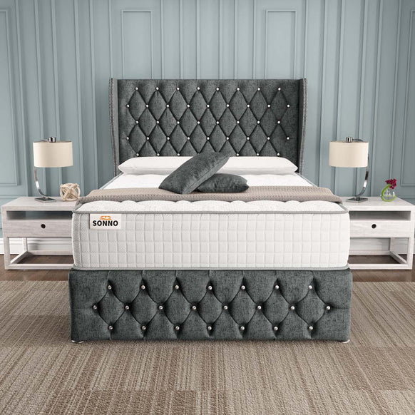 Monaco Wingback Divan Bed
