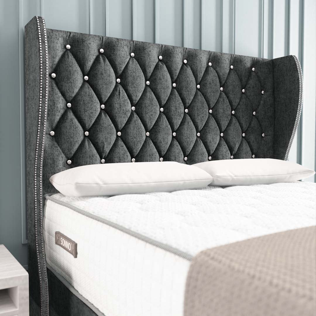 Monaco Wingback Divan Bed