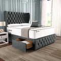Monaco Wingback Divan Bed