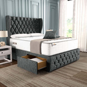 Monaco Wingback Divan Bed