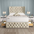Monaco Wingback Divan Bed