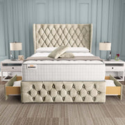 Monaco Wingback Divan Bed