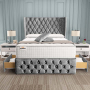Monaco Wingback Divan Bed