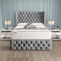 Monaco Wingback Divan Bed