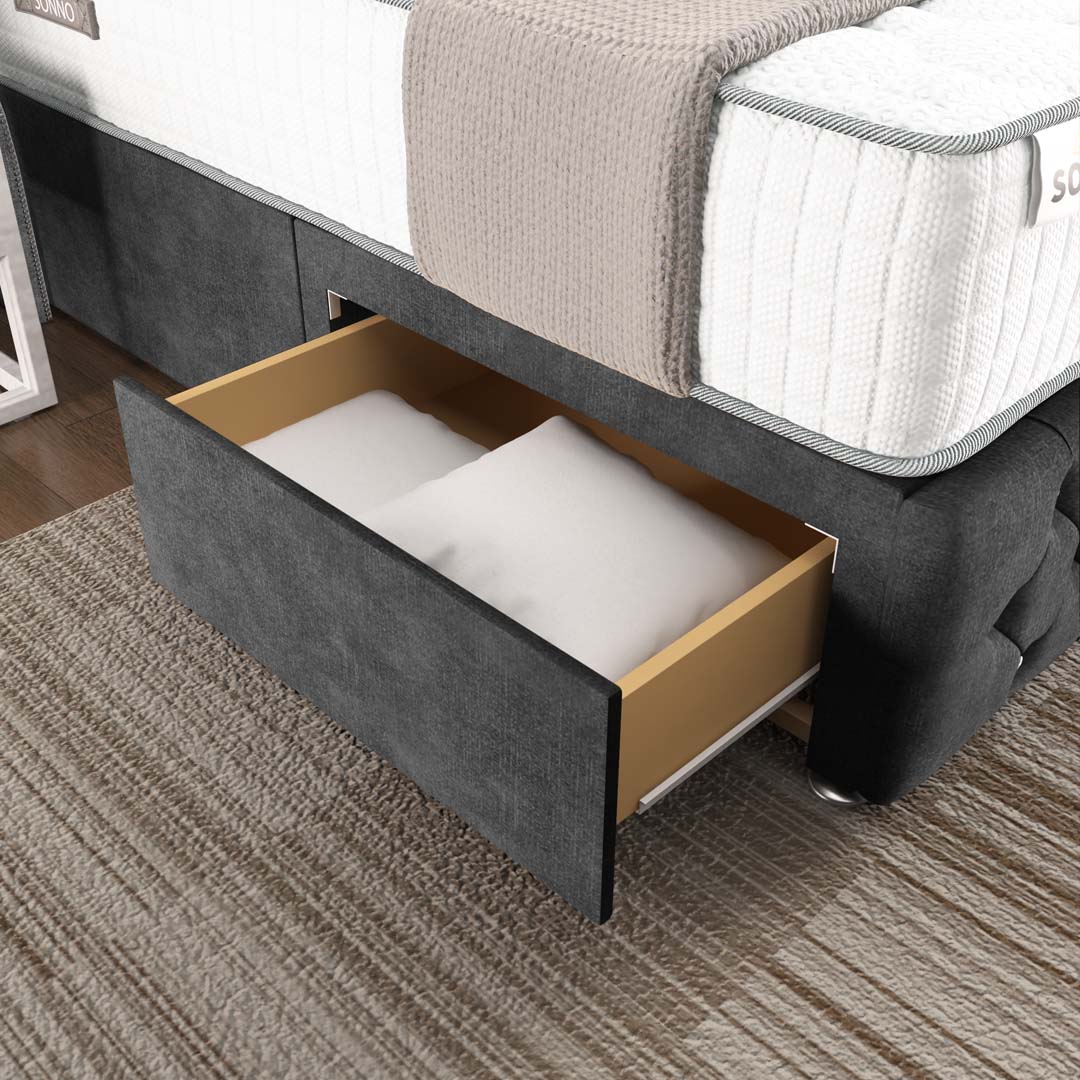 Monaco Wingback Divan Bed