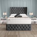 Monaco Wingback Divan Bed