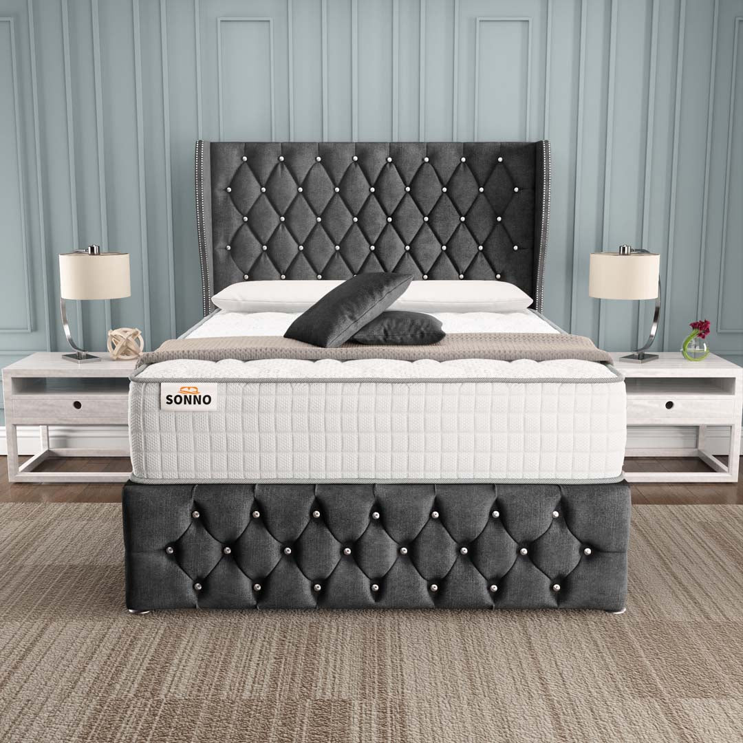 Monaco Wingback Divan Bed