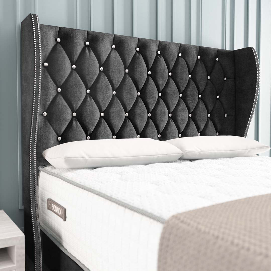 Monaco Wingback Divan Bed