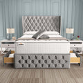 Monaco Wingback Divan Bed