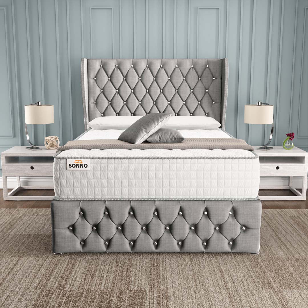Monaco Wingback Divan Bed