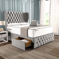 Monaco Wingback Divan Bed