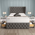 Monaco Wingback Divan Bed
