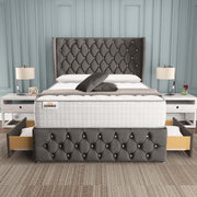 Monaco Wingback Divan Bed