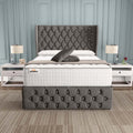 Monaco Wingback Divan Bed