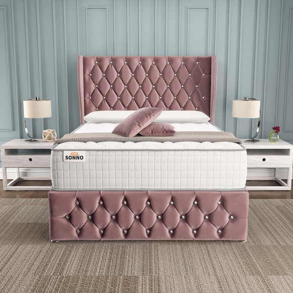 Monaco Wingback Divan Bed