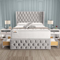 Monaco Wingback Divan Bed