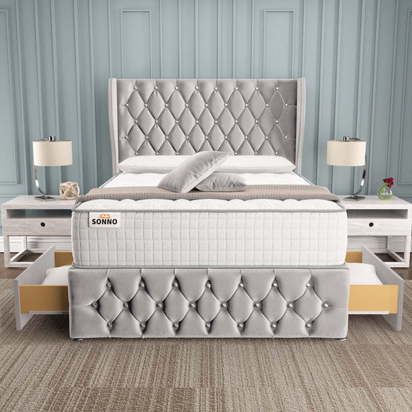 Monaco Wingback Divan Bed
