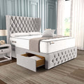 Monaco Wingback Divan Bed
