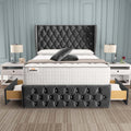 Monaco Wingback Divan Bed