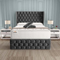 Monaco Wingback Divan Bed