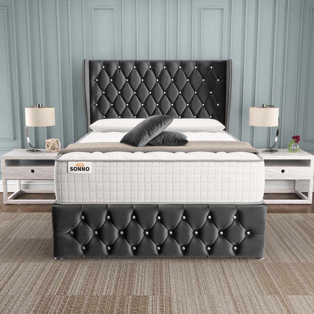 Monaco Wingback Divan Bed