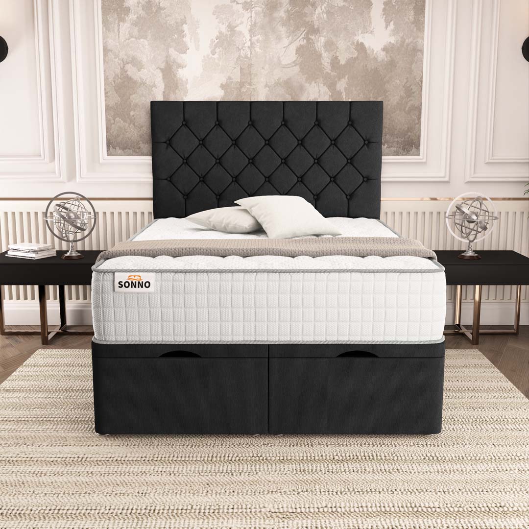 Seville Chesterfield Ottoman Divan Bed