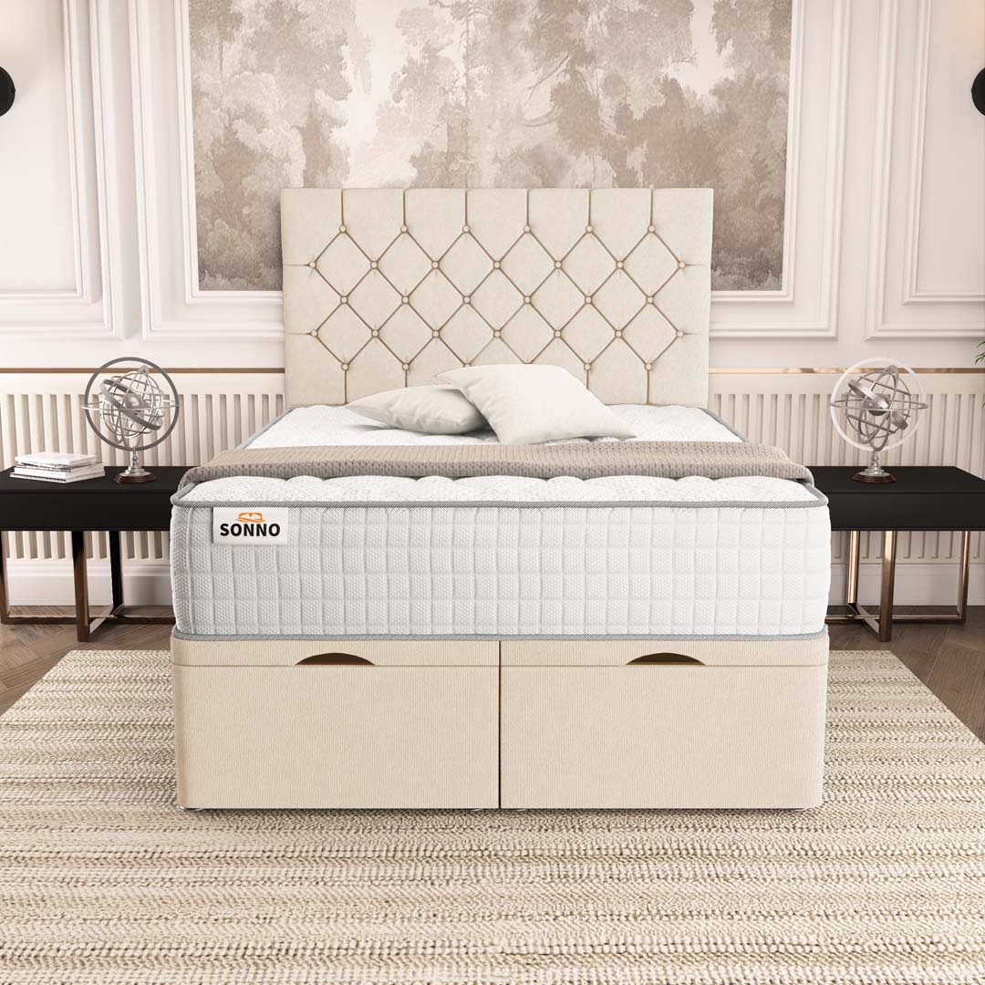 Seville Chesterfield Ottoman Divan Bed