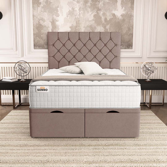 Seville Chesterfield Ottoman Divan Bed