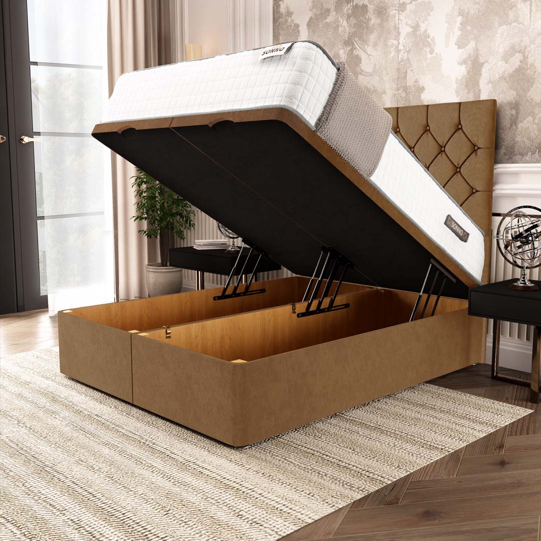 Seville Chesterfield Ottoman Divan Bed