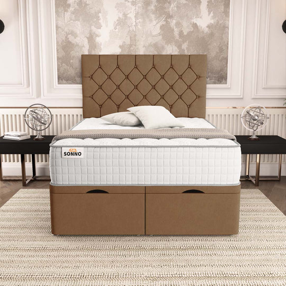 Seville Chesterfield Ottoman Divan Bed