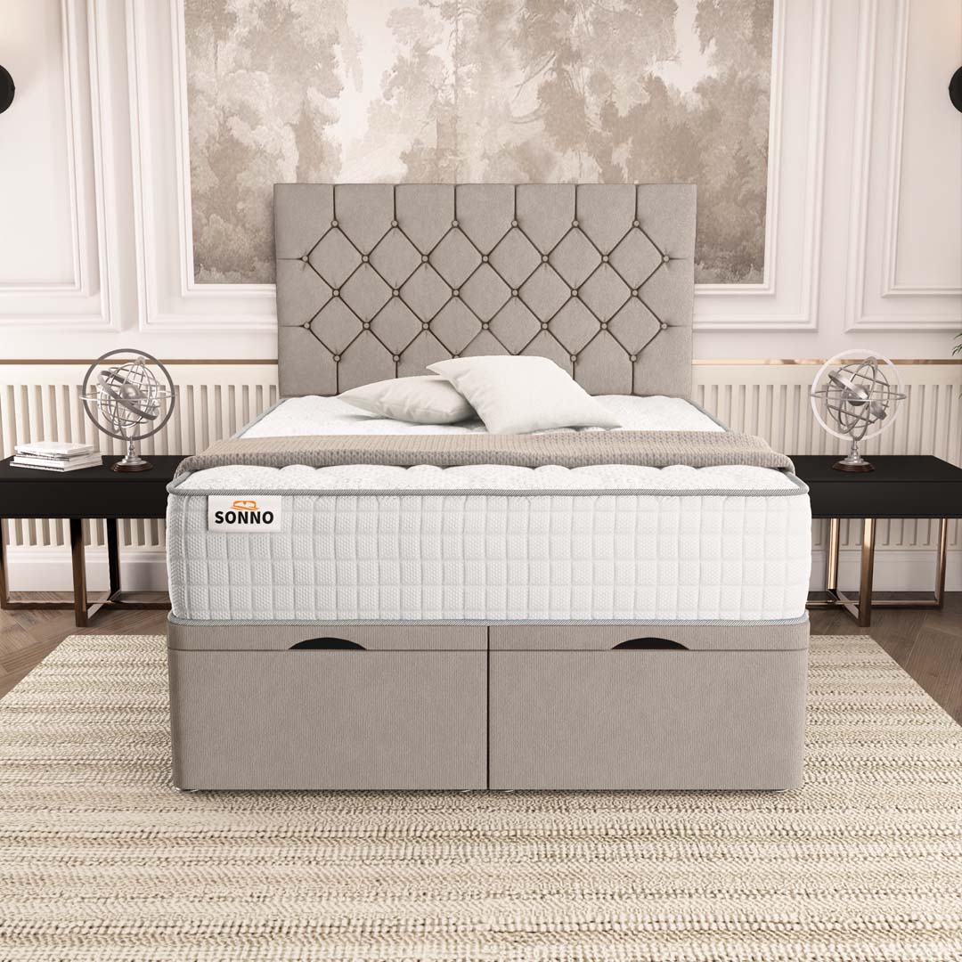 Seville Chesterfield Ottoman Divan Bed