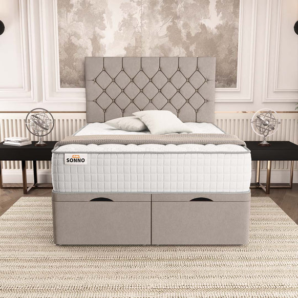 Seville Chesterfield Ottoman Divan Bed