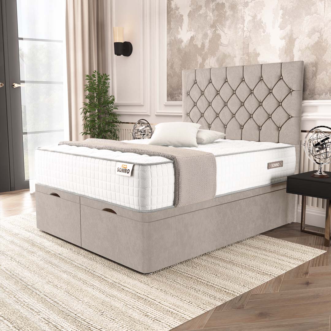 Seville Chesterfield Ottoman Divan Bed