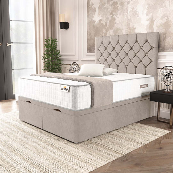 Seville Chesterfield Ottoman Divan Bed