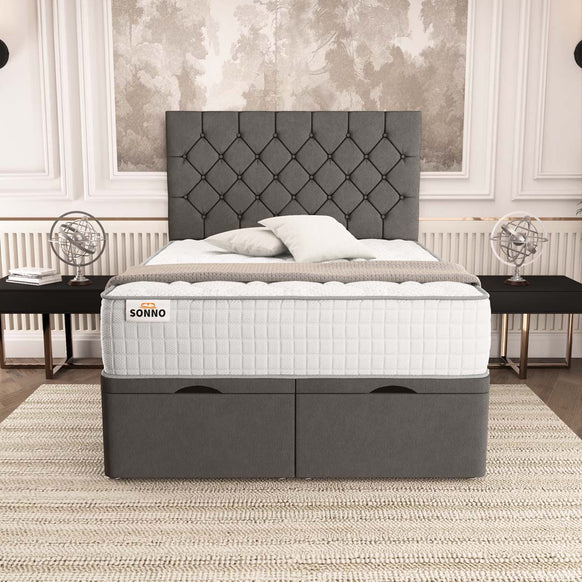 Seville Chesterfield Ottoman Divan Bed