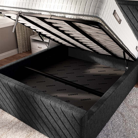 Oxford Upholstered Ottoman Bed