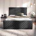 Oxford Upholstered Ottoman Bed