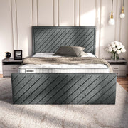 Oxford Upholstered Ottoman Bed