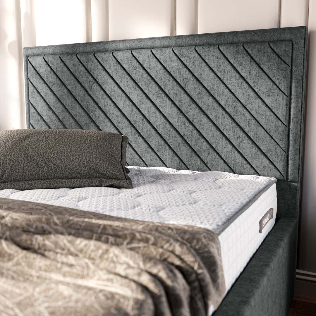 Oxford Upholstered Ottoman Bed