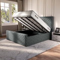 Oxford Upholstered Ottoman Bed