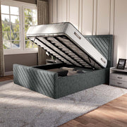 Oxford Upholstered Ottoman Bed